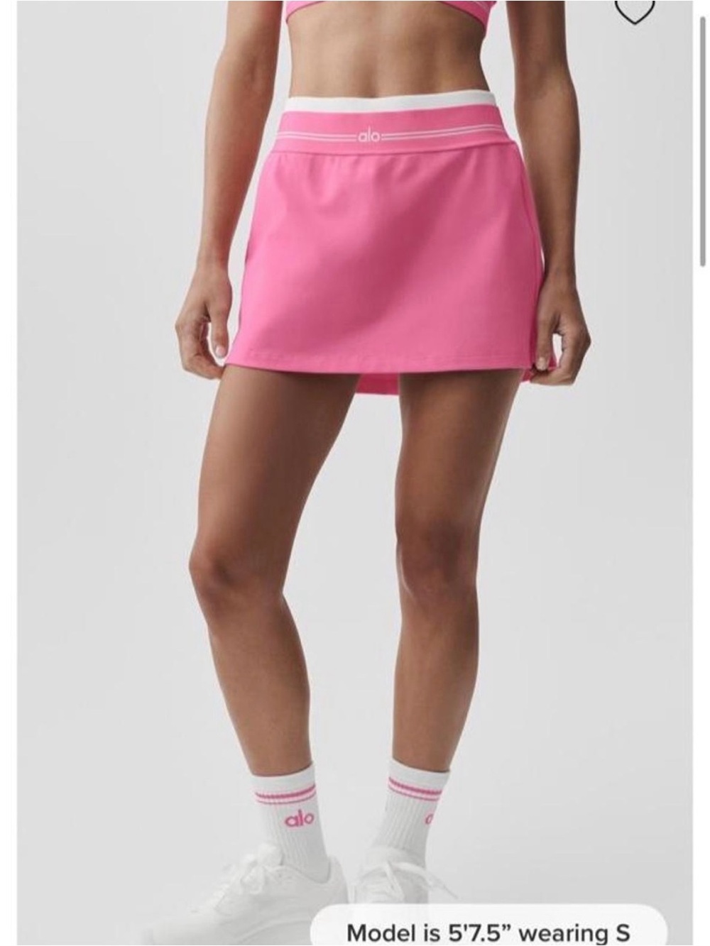 Airbrush Better Together Tennis Skirt NWT Paradise Pink - Size Small